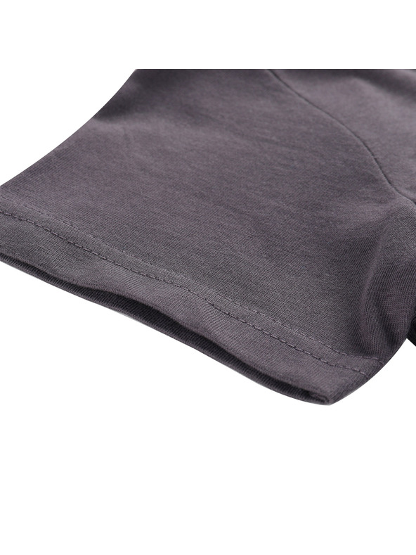 ALPINE PRO Gyerek organikus pamut póló ALPINE PRO ECOMO 3 obszidián változat pa