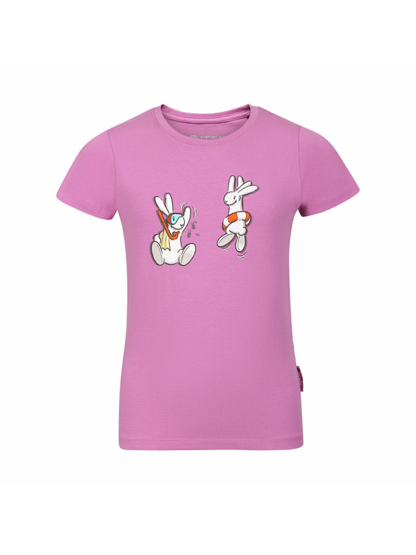 ALPINE PRO Gyerek pamut póló bob és bobek ALPINE PRO BOBBO első virágzás