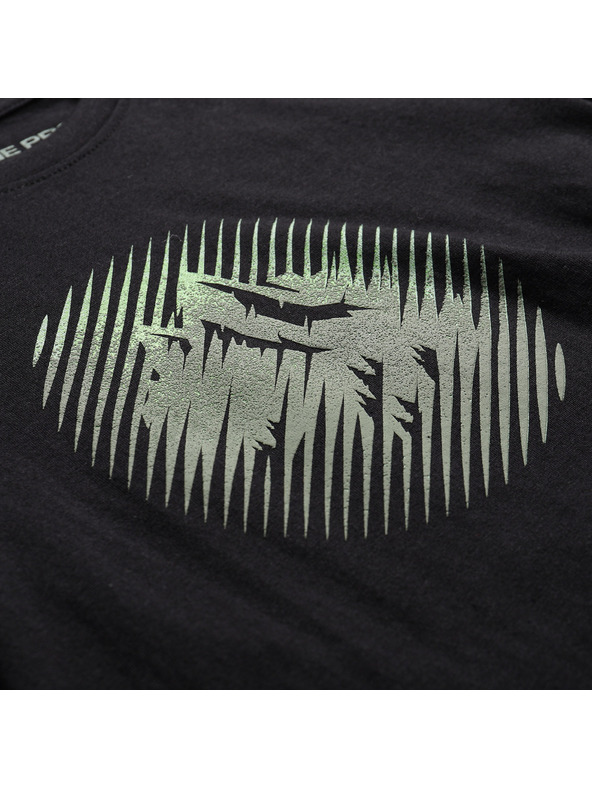 ALPINE PRO Gyerek gyorsan száradó póló cool-dry ALPINE PRO DALLO 3 fekete variáns pb