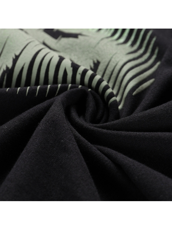 ALPINE PRO Gyerek gyorsan száradó póló cool-dry ALPINE PRO DALLO 3 fekete variáns pb