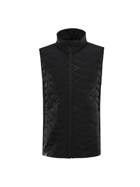 ALPINE PRO Gyerek bélelt mellény fényvisszaverő elemekkel ALPINE PRO BERFO 2 fekete