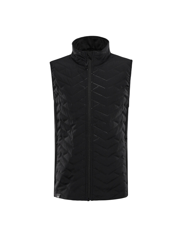 ALPINE PRO Gyerek bélelt mellény fényvisszaverő elemekkel ALPINE PRO BERFO 2 fekete