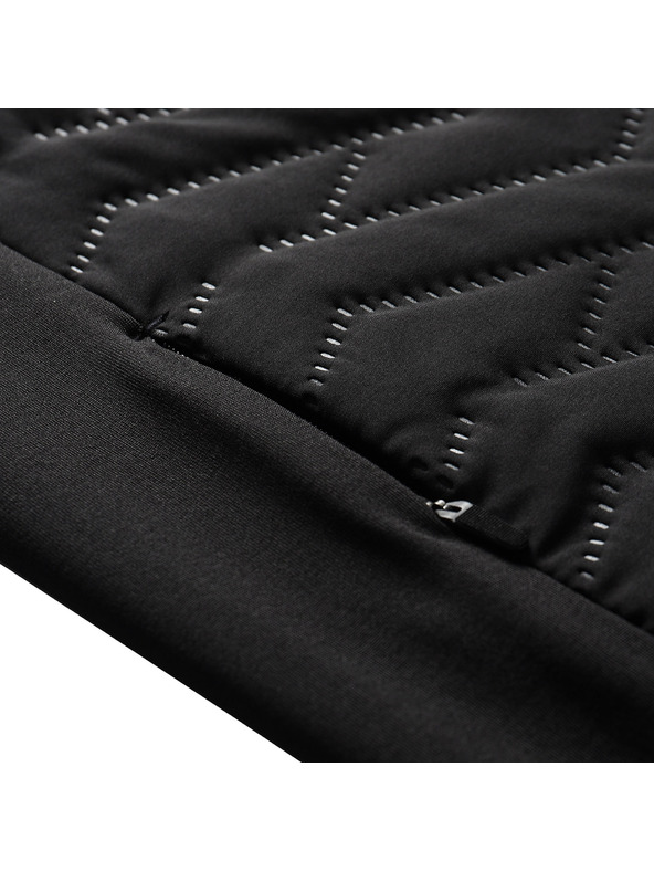 ALPINE PRO Gyerek bélelt mellény fényvisszaverő elemekkel ALPINE PRO BERFO 2 fekete