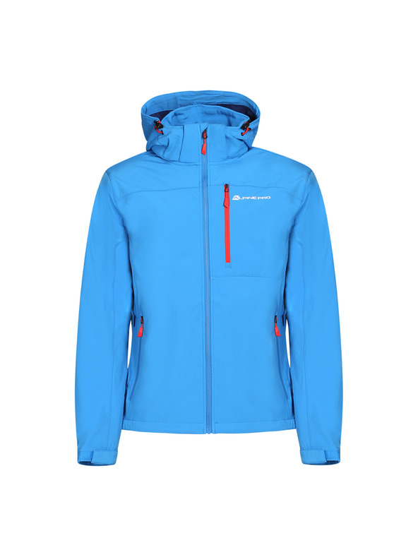 ALPINE PRO Férfi softshell dzseki membránnal ALPINE PRO DERAF kék aszter