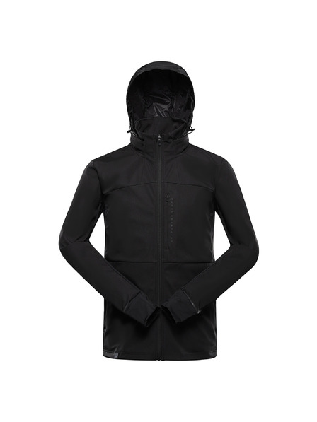ALPINE PRO Férfi softshell dzseki membránnal ALPINE PRO UKEB 2 black