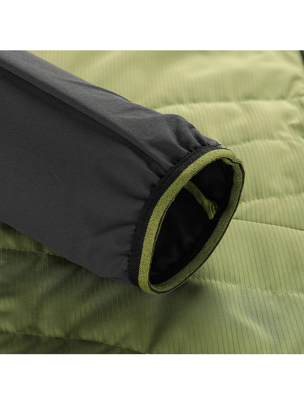 ALPINE PRO Férfi bélelt dzseki dwr kezeléssel ALPINE PRO MORGEN teknős zöld