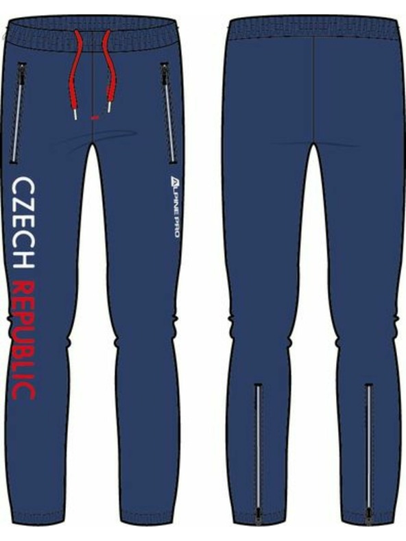 ALPINE PRO Férfi nadrág ALPINE PRO ZABEN czech blue