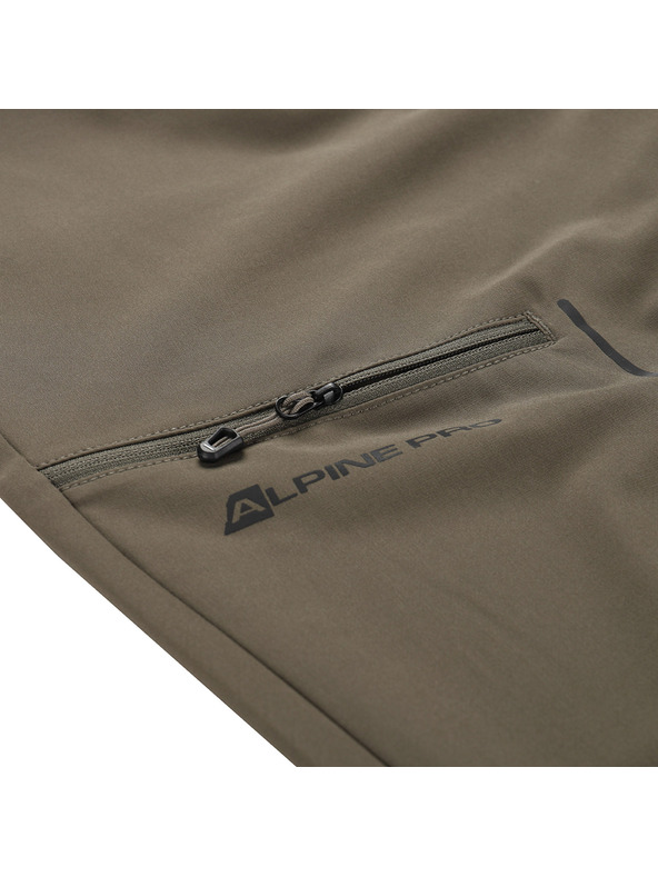 ALPINE PRO Férfi softshell capri nadrág ALPINE PRO WEDER 2 stone gray