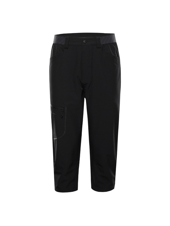 ALPINE PRO Férfi softshell capri nadrág ALPINE PRO WEDER 2 fekete