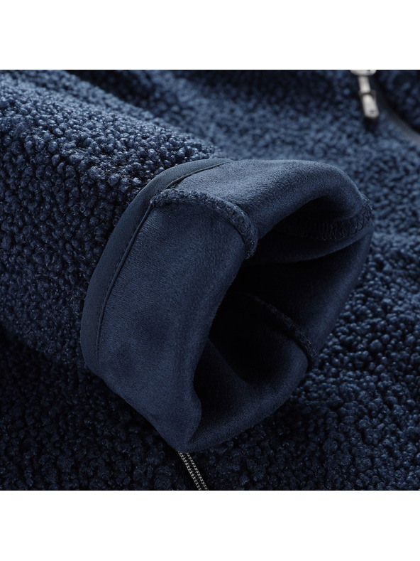 ALPINE PRO Férfi sherpa pulóver supratherm ALPINE PRO FERAD 2 moonlit ocean