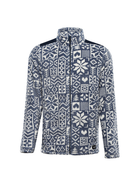 ALPINE PRO Férfi polár pulóver supratherm ALPINE PRO EFLIN moonlit ocean varianta pa