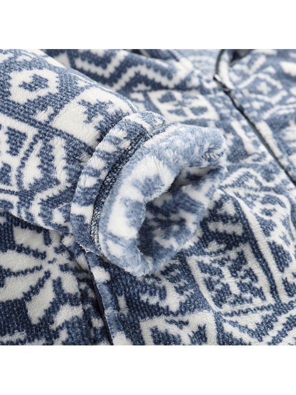 ALPINE PRO Férfi polár pulóver supratherm ALPINE PRO EFLIN moonlit ocean varianta pa