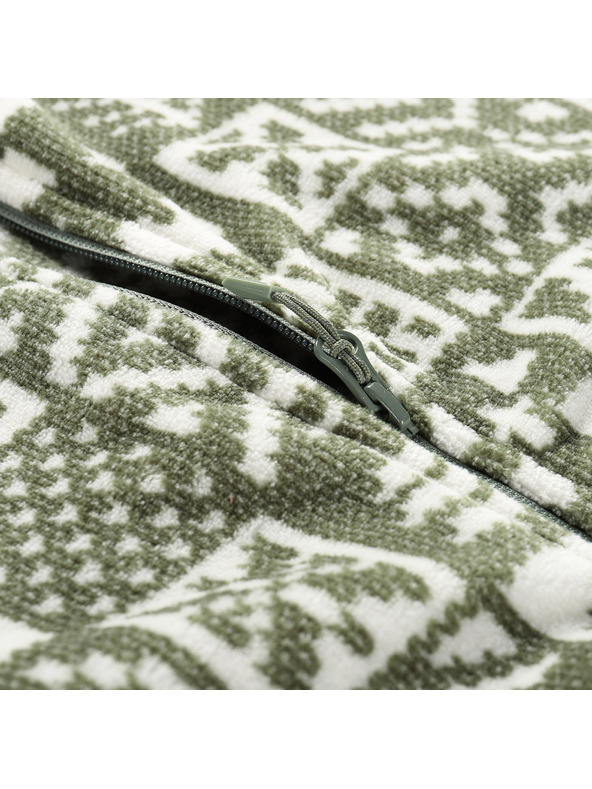 ALPINE PRO Férfi polár pulóver supratherm béléssel ALPINE PRO EFLIN olajzöld pa verzió