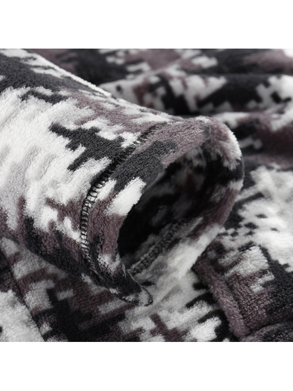 ALPINE PRO Férfi polár pulóver supratherm béléssel ALPINE PRO EFLIN sötétszürke pb verzió