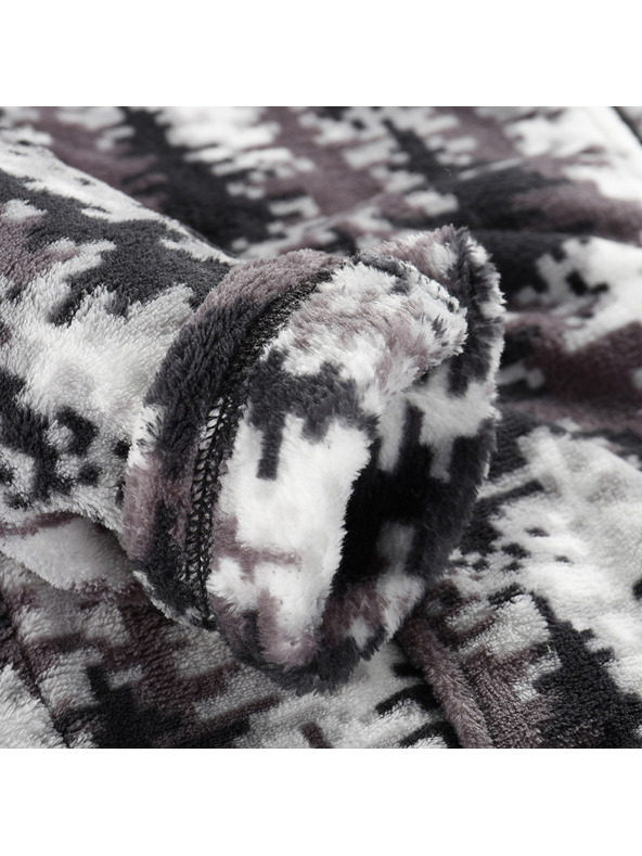 ALPINE PRO Férfi polár pulóver supratherm béléssel ALPINE PRO EFLIN sötétszürke pb verzió