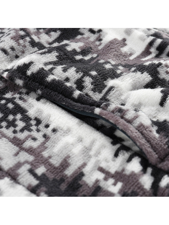 ALPINE PRO Férfi polár pulóver supratherm béléssel ALPINE PRO EFLIN sötétszürke pb verzió