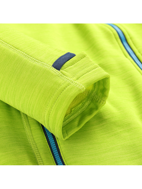 ALPINE PRO Férfi gyorsan száradó pulóver ALPINE PRO ONNEC lime zöld