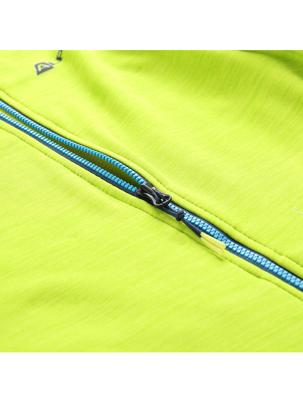 ALPINE PRO Férfi gyorsan száradó pulóver ALPINE PRO ONNEC lime zöld