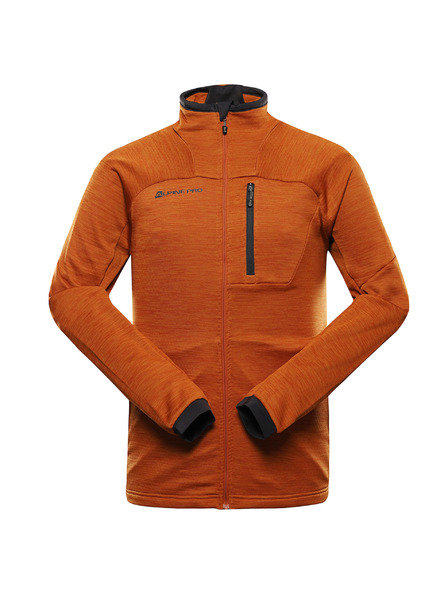 ALPINE PRO Férfi gyorsan száradó pulóver ALPINE PRO ONNEC 3 golden oak