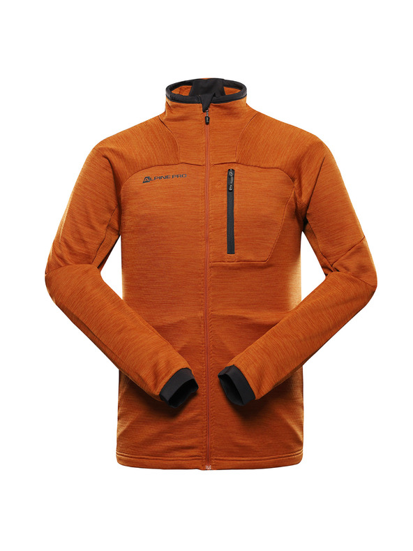 ALPINE PRO Férfi gyorsan száradó pulóver ALPINE PRO ONNEC 3 golden oak