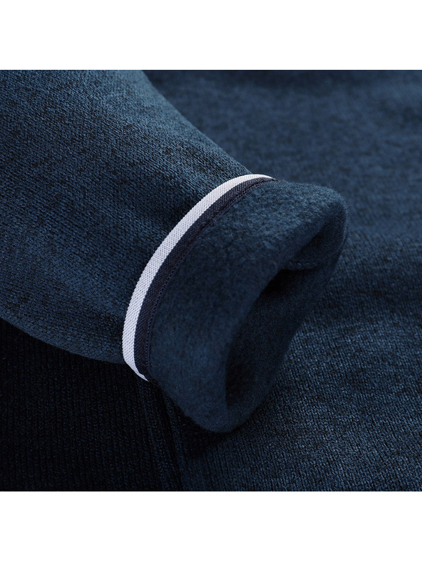 ALPINE PRO Férfi meleg kapucnis pulóver ALPINE PRO NORES moonlit ocean varianta pa