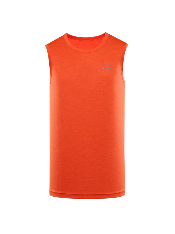 ALPINE PRO Férfi póló ALPINE PRO BEWAD spicy orange
