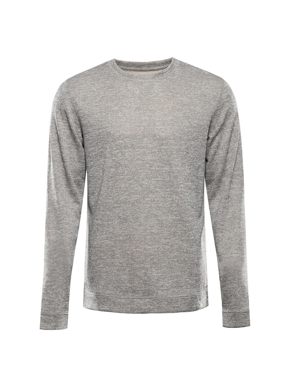 ALPINE PRO Férfi hosszú ujjú póló ALPINE PRO BREK shifting sand