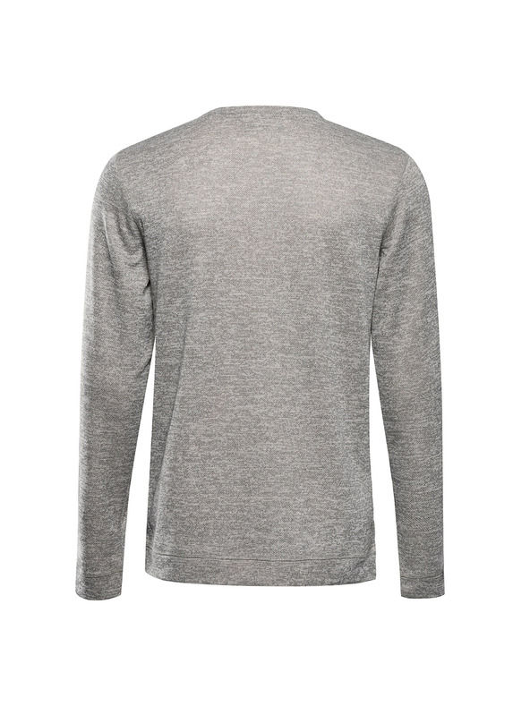 ALPINE PRO Férfi hosszú ujjú póló ALPINE PRO BREK shifting sand