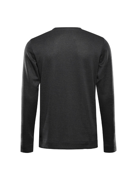 ALPINE PRO Férfi hosszú ujjú póló ALPINE PRO BREK dk.true gray