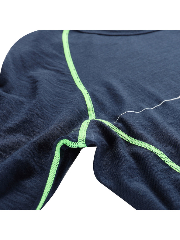 ALPINE PRO Férfi merino póló ALPINE PRO MEREN moonlit ocean