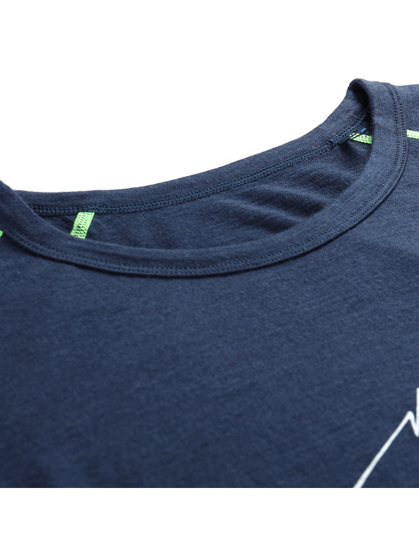 ALPINE PRO Férfi merino póló ALPINE PRO MEREN moonlit ocean