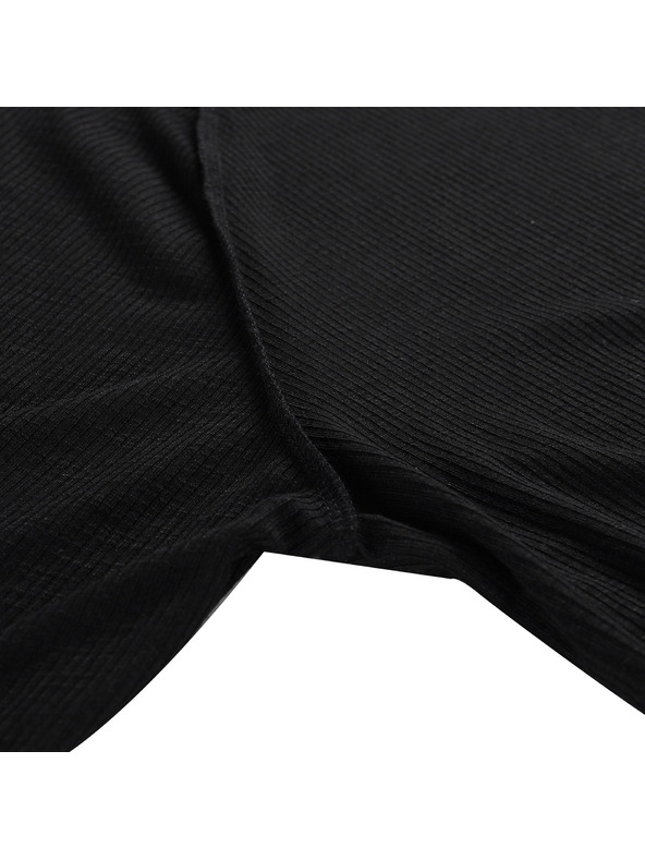 ALPINE PRO Férfi hosszú ujjú póló ALPINE PRO LERET black