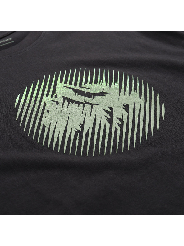 ALPINE PRO Férfi cool-dry kezelésű póló ALPINE PRO GREM 2 black variáns pb