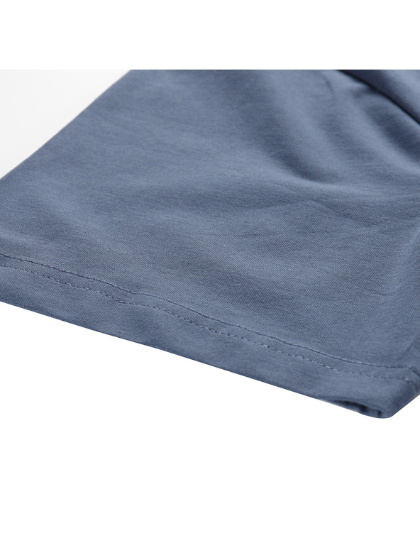 ALPINE PRO Férfi pamut póló ALPINE PRO MOROL vintage indigó variáns pd