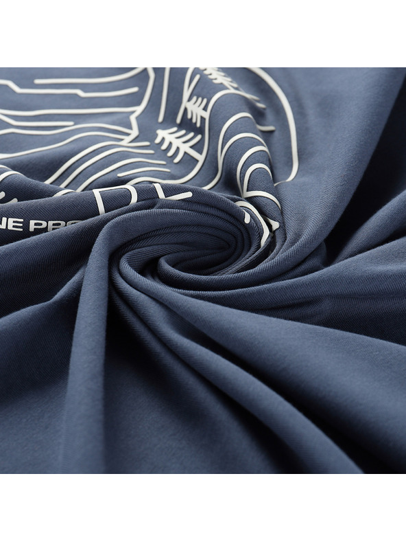 ALPINE PRO Férfi pamut póló ALPINE PRO MOROL vintage indigó variáns pd