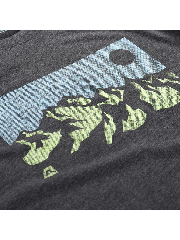 ALPINE PRO Férfi cool-dry kezelésű póló ALPINE PRO GREM 2 black variáns pd