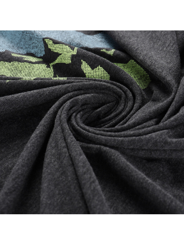 ALPINE PRO Férfi cool-dry kezelésű póló ALPINE PRO GREM 2 black variáns pd