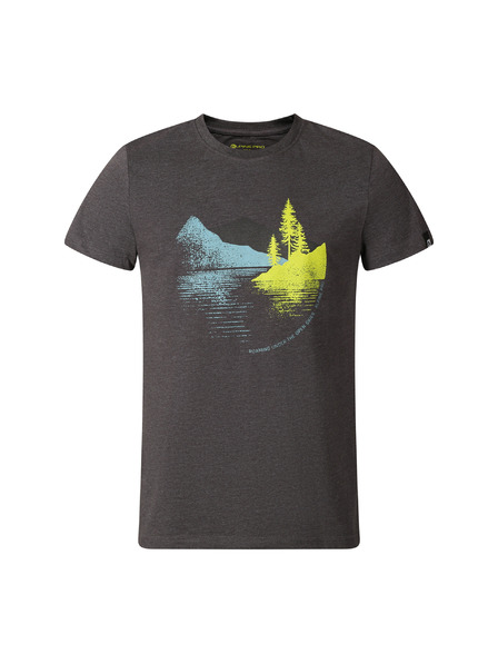 ALPINE PRO Férfi sport póló cool dry ALPINE PRO BOLEN sötét igaz szürke variáns pb