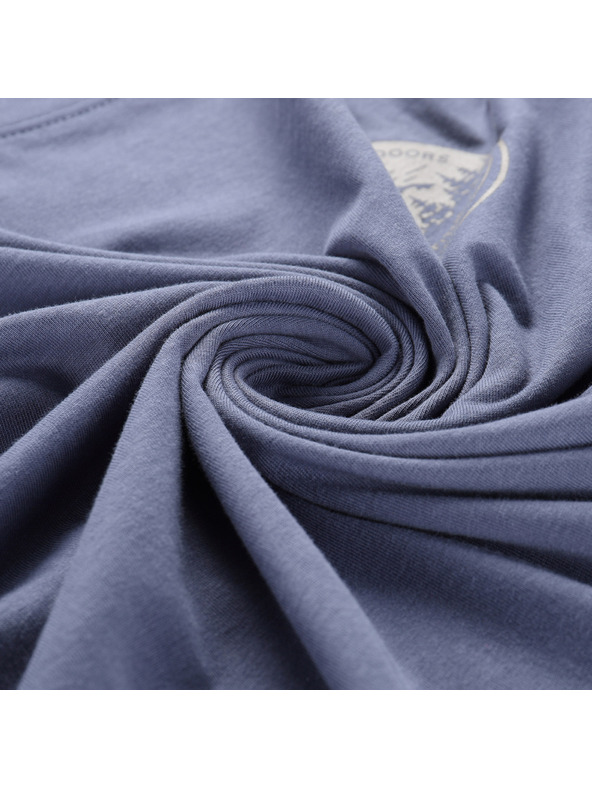 ALPINE PRO Férfi organikus pamut póló ALPINE PRO TERMES 3 vintage indigó változat pb