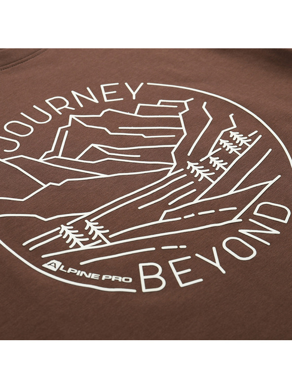 ALPINE PRO Férfi pamut póló ALPINE PRO MOROL esődobos változat pd