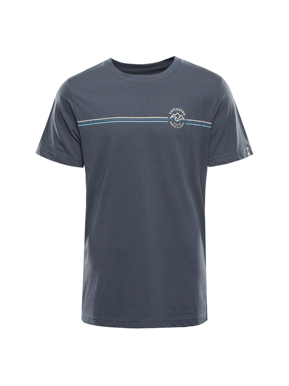 ALPINE PRO Férfi organikus pamut póló ALPINE PRO TERMES 3 sötét palaszürke változat pe