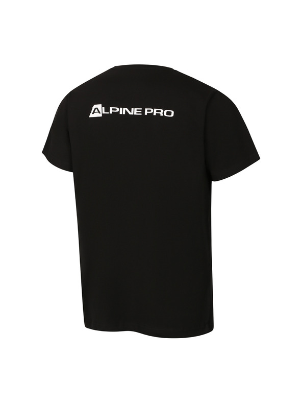 ALPINE PRO Férfi pamut póló fine cotton ALPINE PRO FRAB black variáns pb