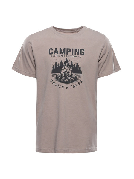 ALPINE PRO Férfi pamut póló ALPINE PRO MOROL atmoszféra variáns pb