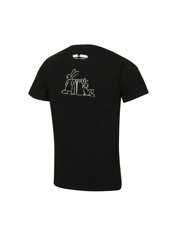 ALPINE PRO Férfi pamut póló bob és bobek ALPINE PRO BOBB black