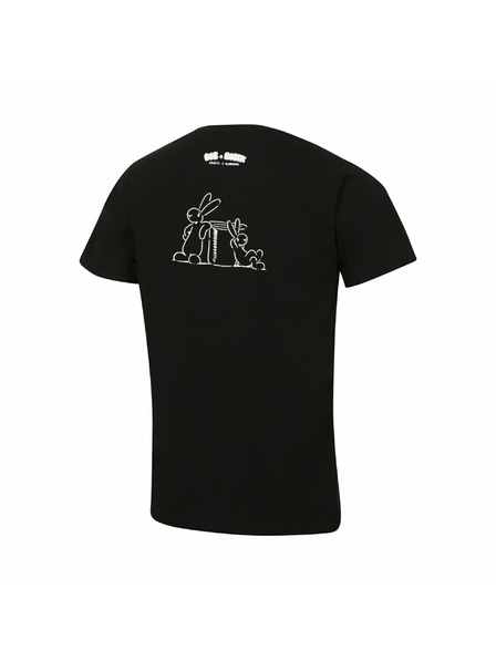 ALPINE PRO Férfi pamut póló bob és bobek ALPINE PRO BOBB black