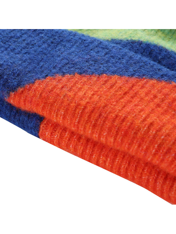 ALPINE PRO Téli sapka bojttal ALPINE PRO MOBE acid lime