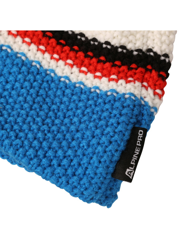 ALPINE PRO Téli sapka bojttal ALPINE PRO FERR cherry tomato