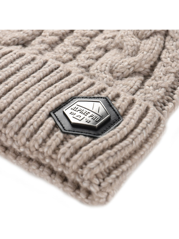 ALPINE PRO Téli sapka bojttal ALPINE PRO ORGE moonbeam