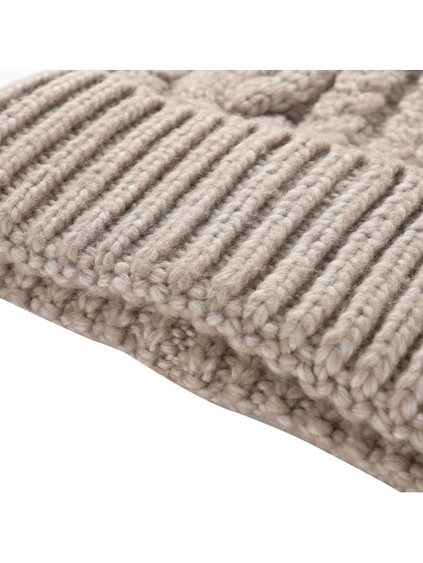 ALPINE PRO Téli sapka bojttal ALPINE PRO ORGE moonbeam