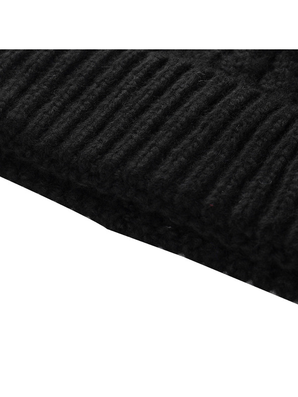 ALPINE PRO Téli sapka bojttal ALPINE PRO ORGE black